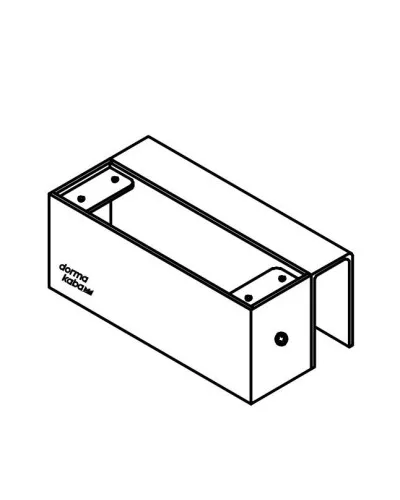 DBA-101 Glass Comfort. Комплект монтажный для цельностеклянной створки, для совместной работы с замком DB100.. dormakaba в Ульяновске