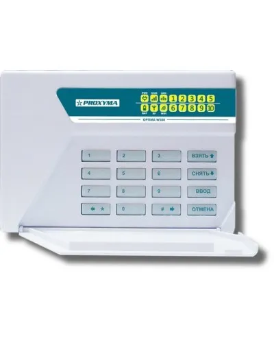 W500BL Optima. Объектовый прибор с встроенными GSM, РПП БРИЗ и Ладога-РК и проводными шлейфами. Проксима в Ульяновске