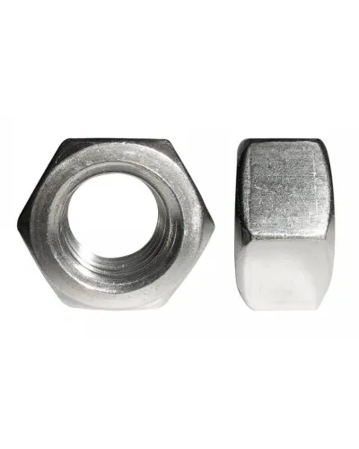 Гайка шестигранная нержавеющая (А2) M8 (DIN 934) (500 шт) (PR08.7456). Гайка шестигранная нержавеющая (А2). Промрукав в Ульяновске