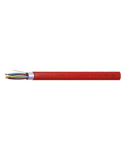 КПСВЭВнг(А)-LS 3х2х0,75 (Спецкабель). Кабель симметричный для систем сигнализации и управления, групповой прокладки, с пониженным дымо- и газовыделением. Спецкабель в Ульяновске