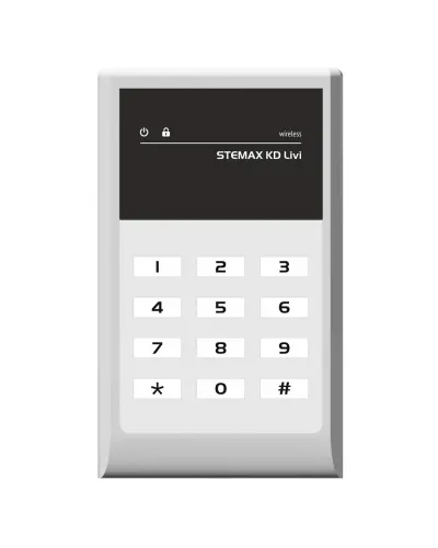 STEMAX KD Livi (серый). Беспроводная кнопочная кодовая панель. Стелс НПП в Ульяновске